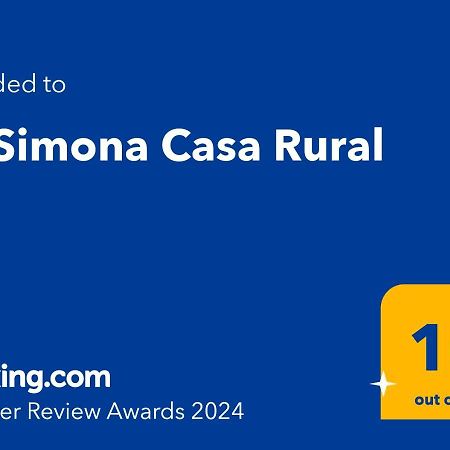 La Simona Casa Rural Perales del Puerto 外观 照片